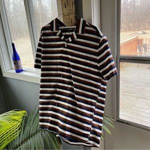 XL slim fit short sleeve Murano button down